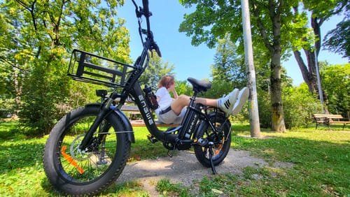 Customer photo review of Engwe L20 SE 250W 20" Foldable Electric Trekking Bike 15.6Ah Step-through E-bike