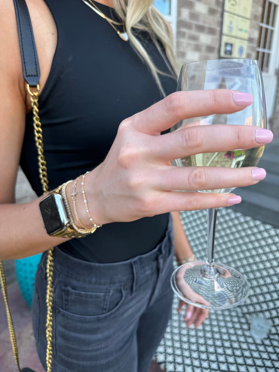 Customer photo review of Permanent Jewelry Appointment
