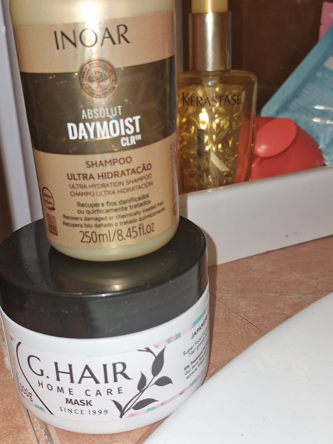Customer photo review of Inoar Absolut Daymoist Shampoo 250 Ml