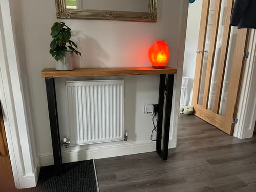 Customer photo review of Rustic Console Table  | 20cm Depth