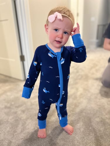 Customer photo review of Little Tugboat Pajamas