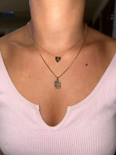 Customer photo review of Vintage Chai Necklace