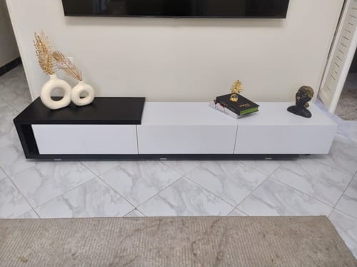 Customer photo review of ترابيزة تليفزيون مع ترابيزة قهوة- NAG108