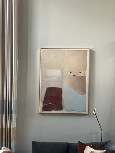 Customer photo review of Modern Abstract Painting #ABAV438