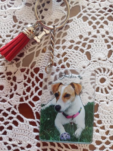 Customer photo review of Μπρελόκ με το Δικό σας Κατοικίδιο