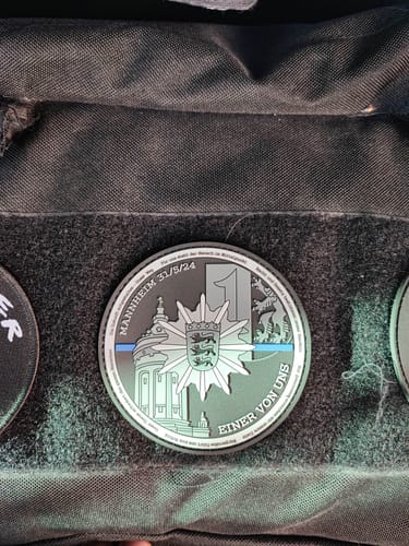 Customer photo review of #EINERVONUNS  Spenden-Patch