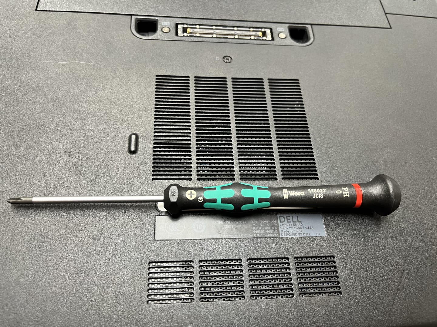 Customer photo review of Wera 2050 PH Screwdriver for Phillips screws for electronic applications, PH 0 x 60 mm