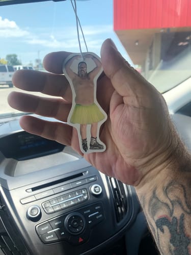 Customer photo review of Custom Air Freshener