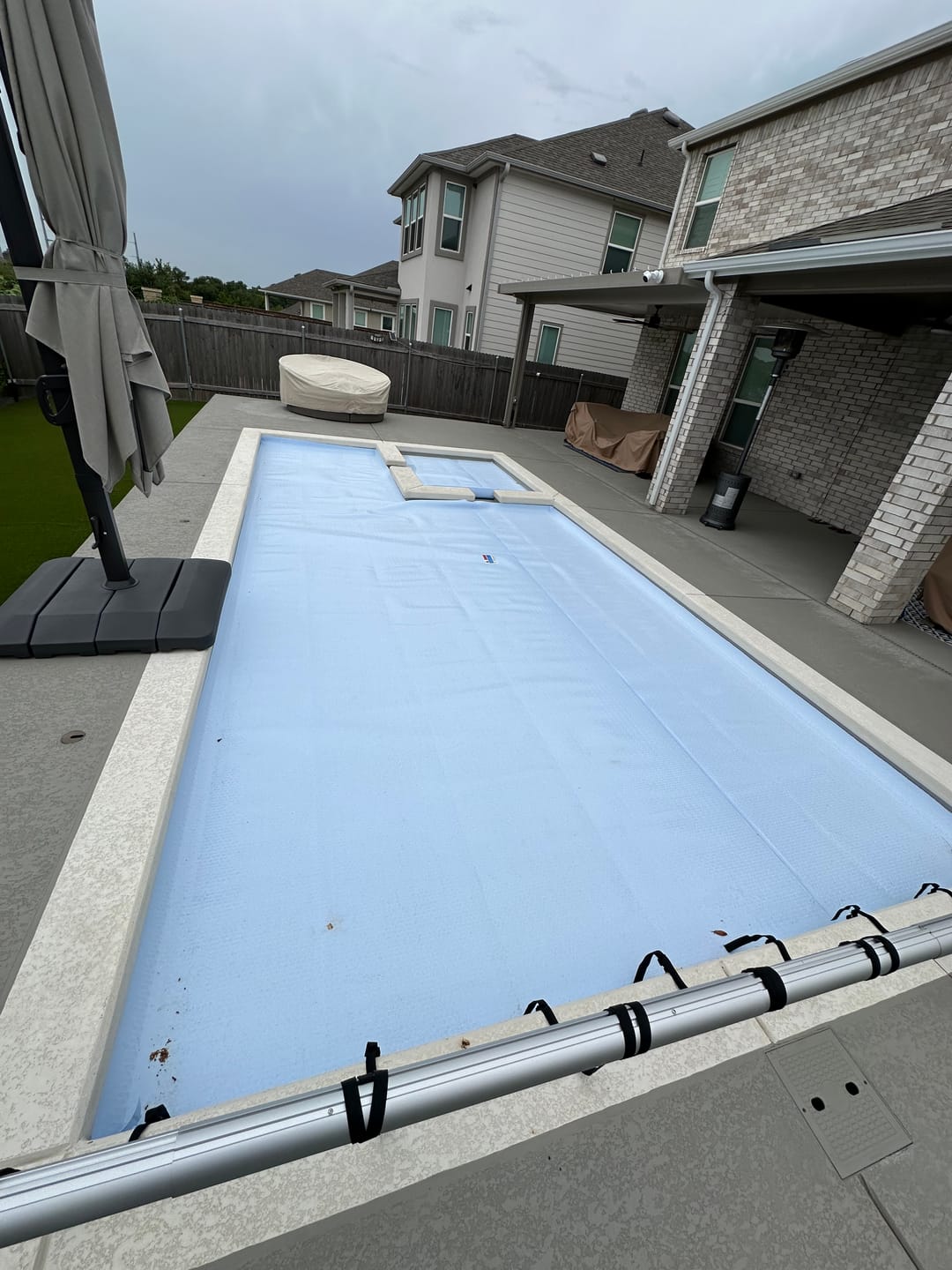 Customer photo review of GeoBubble CoolGuard™ Summer Cooling Pool Cover