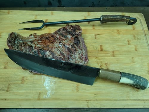 Customer photo review of Cuchillo Parrillero 42cm “Ciprés“
