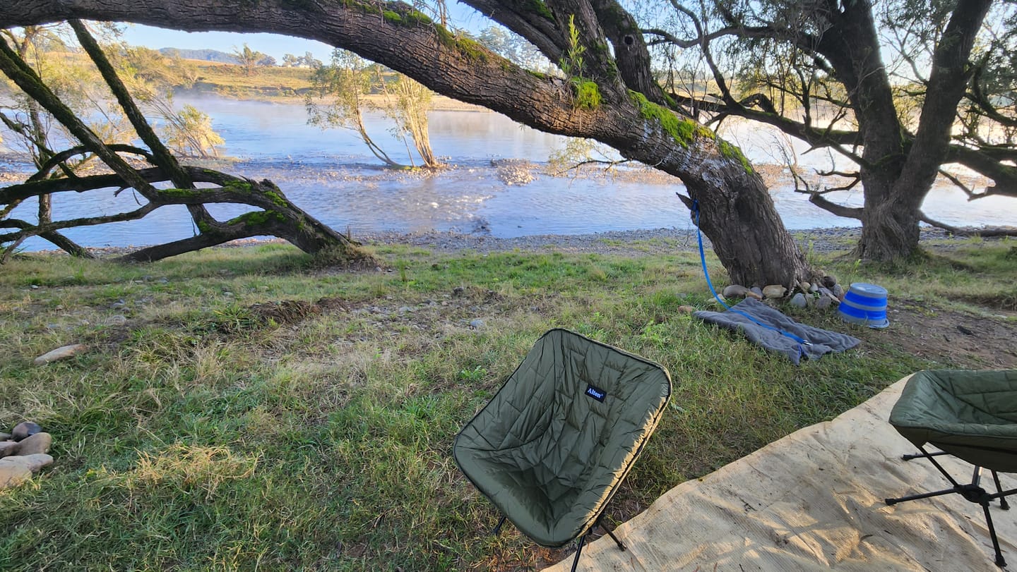 Customer photo review of Ultralight Chair - Warmer