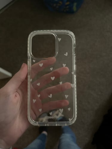 Customer photo review of Lovely Clear Case