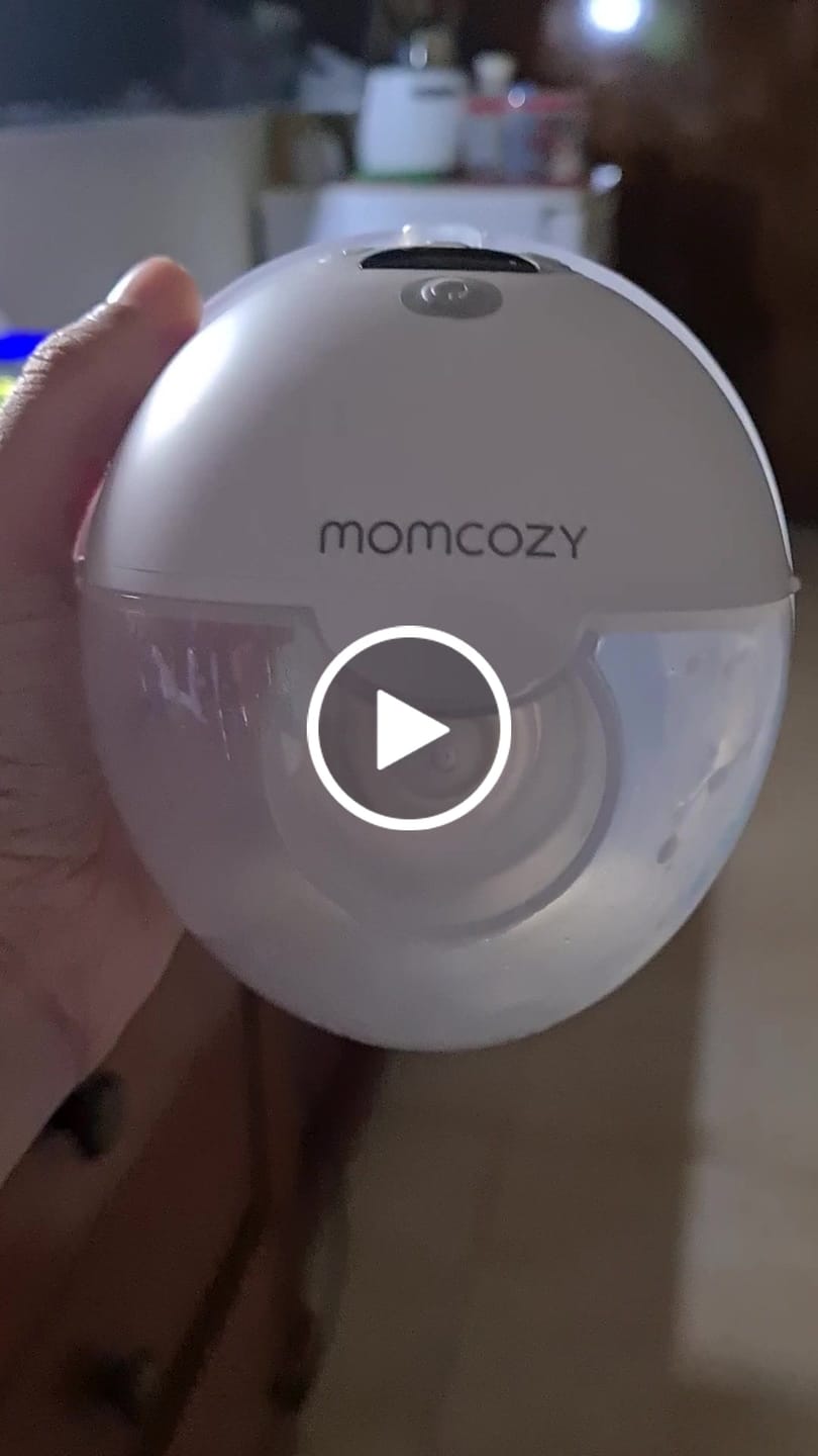 Customer video review of Momcozy M5 Wearable Breast Pump