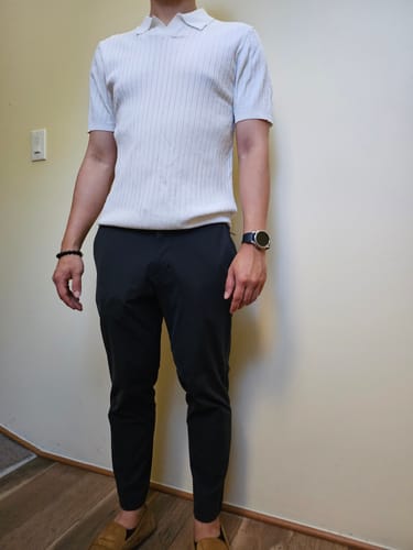 Customer photo review of RT No. 9792 VERTICAL KNIT POLO SHORT SLEEVE
