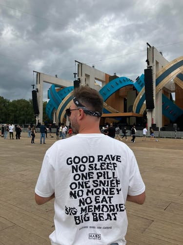 Customer photo review of Memories Oversized Shirt (Backprint)