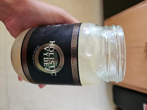 Customer photo review of St Lucia Gold Sea Moss Gel