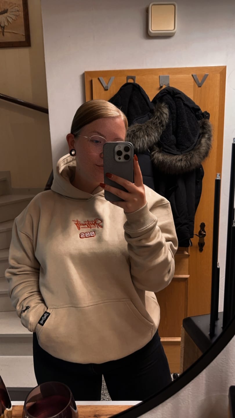 Customer photo review of Street Society "BBS Classic RS" Oversize Hoodie beige