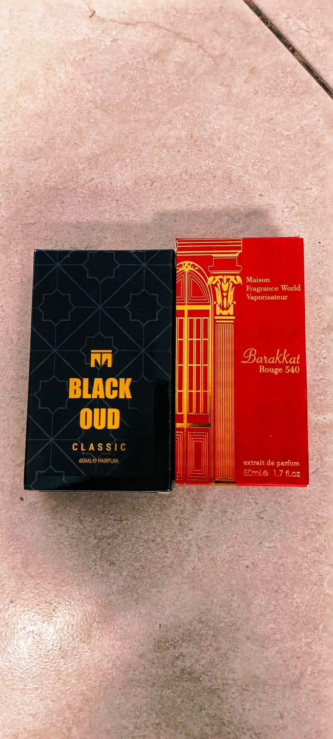 Customer photo review of Barakkat Rouge 540 Extrait edp 50ml