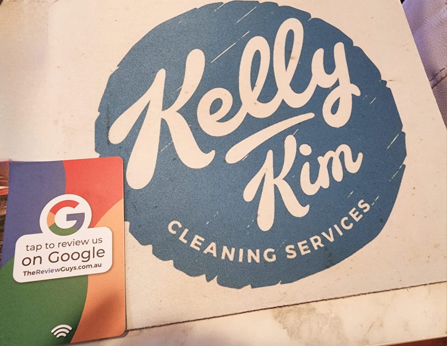 Customer photo review of Google Review NFC Card + QR Code