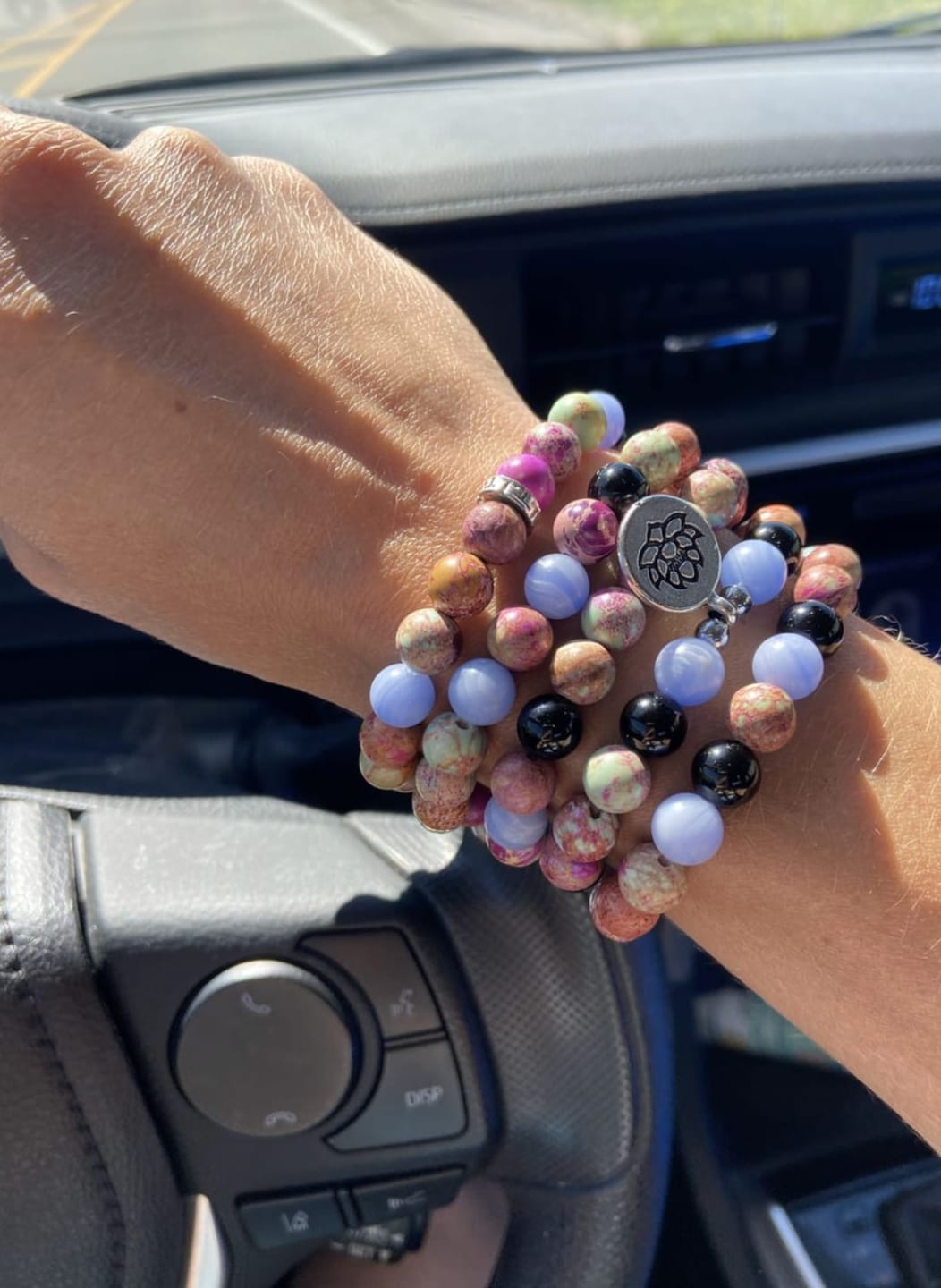Customer photo review of Lilia Jaspis - Mala Kette