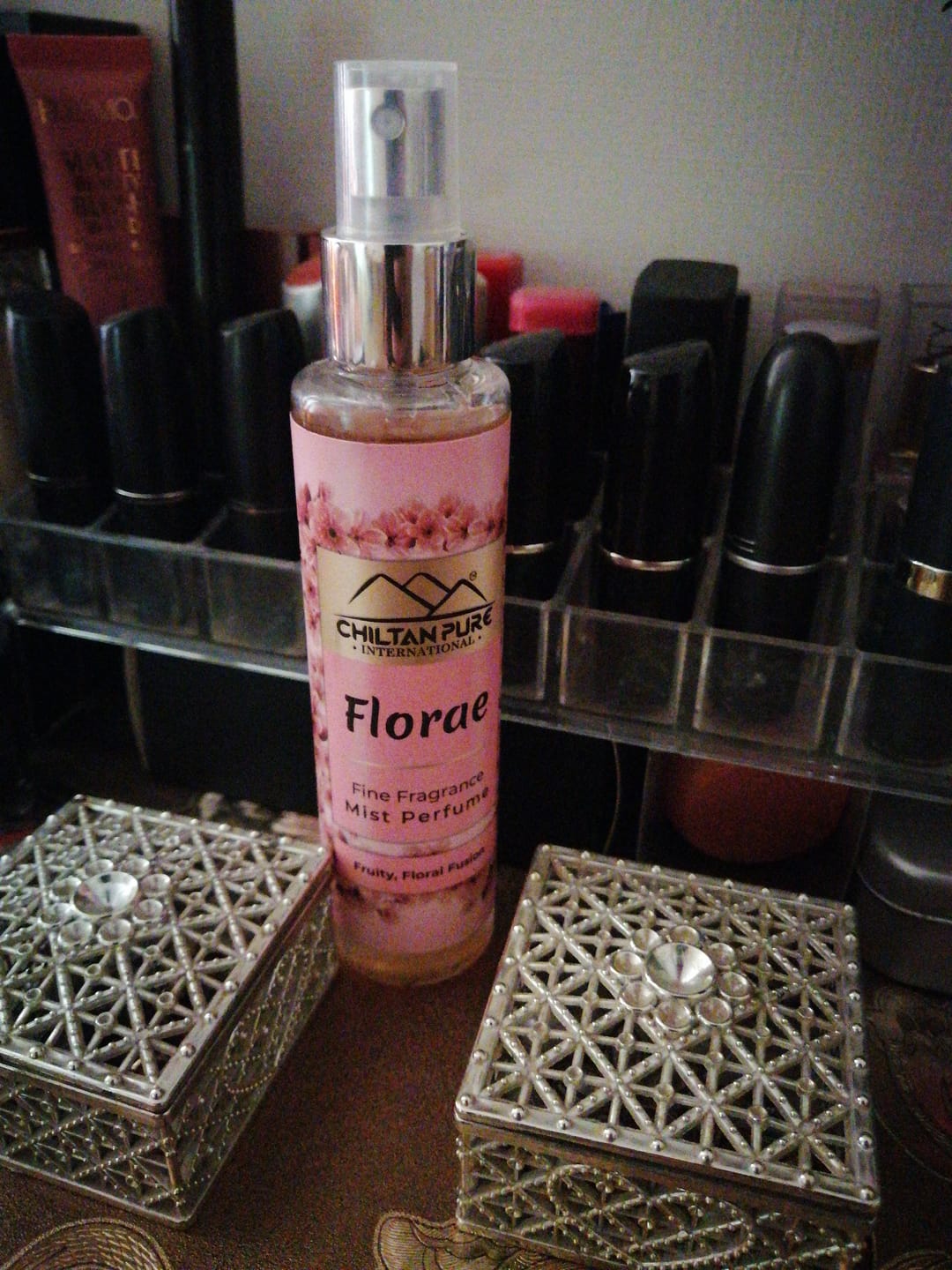 Customer photo review of Florae – A Fruity & Floral Fusion!! – Body Spray Mist Perfume 100ml