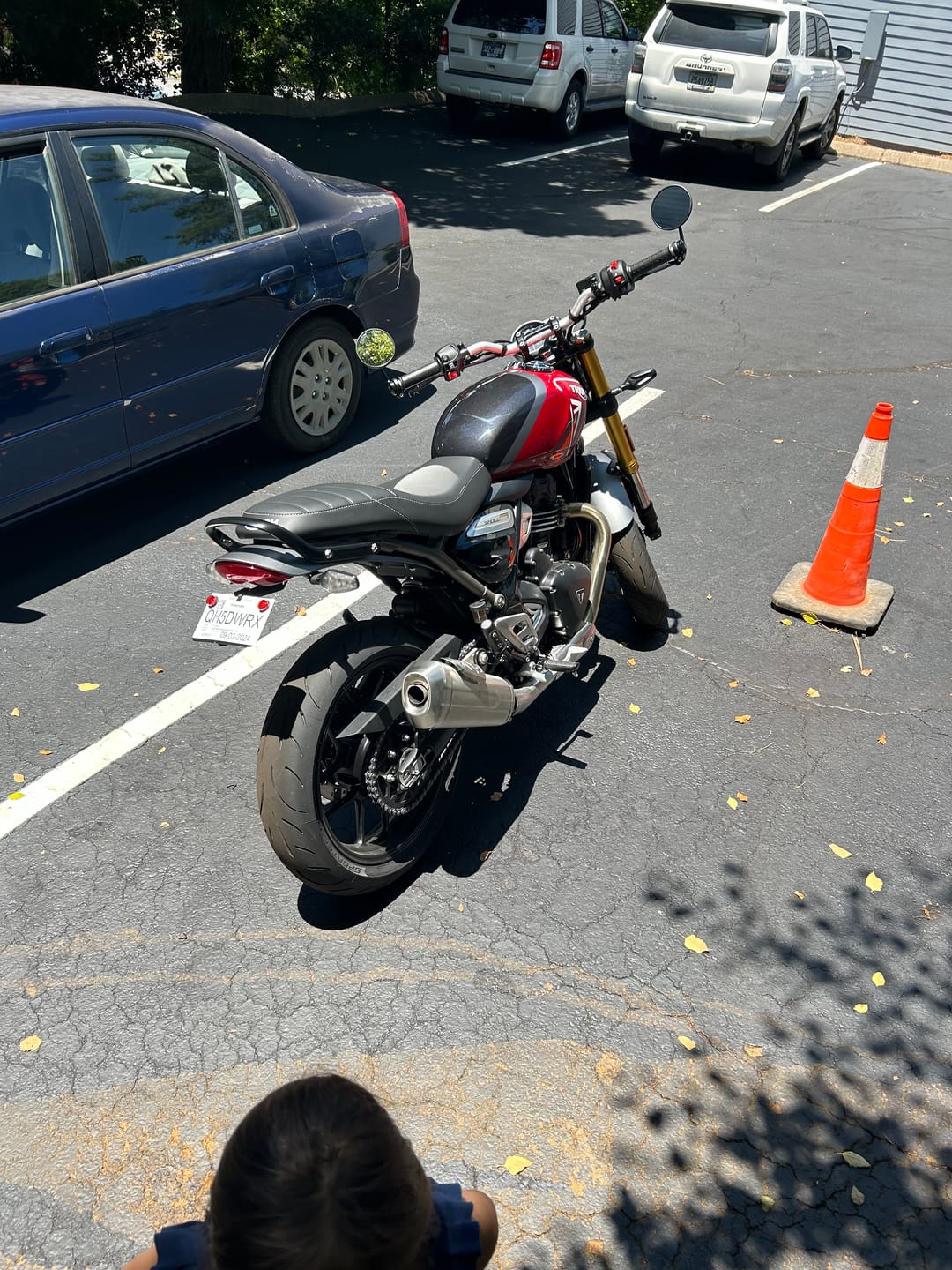 Customer photo review of Triumph Speed 400 & Scrambler 400 Plug & Play Tail Kit