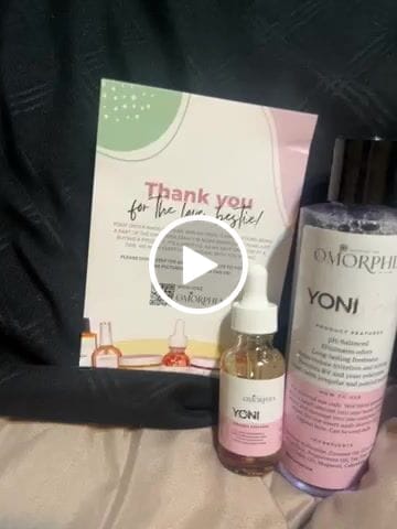 Customer video review of Yoni Wash + Yoni Oil