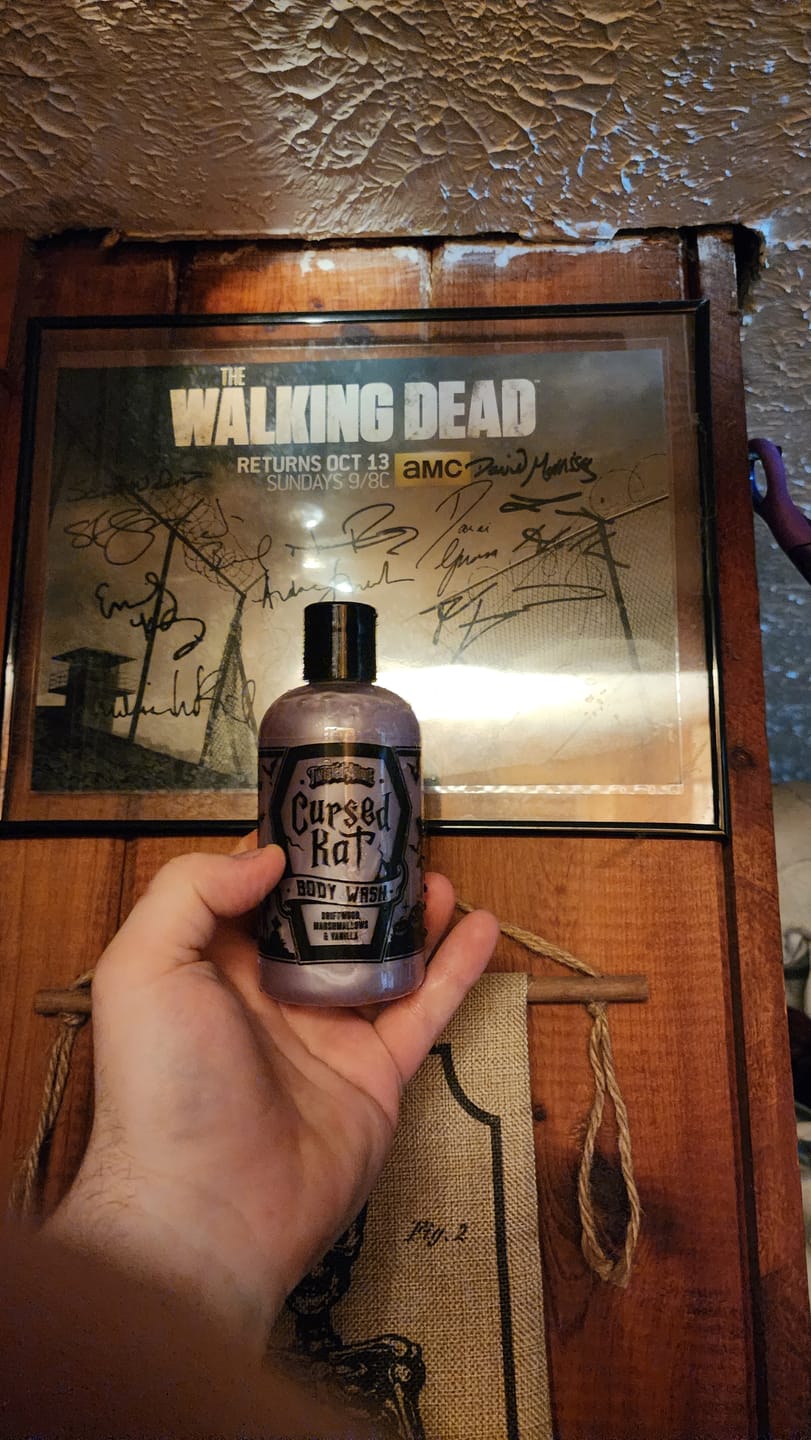 Customer photo review of Cursed Kat Body Wash