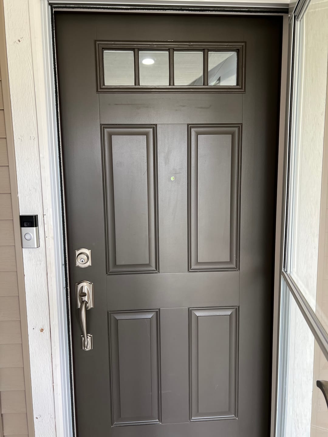 Customer photo review of Clear 4 Lite Glass and Frame Kit (24" x 8" Frame Size)
