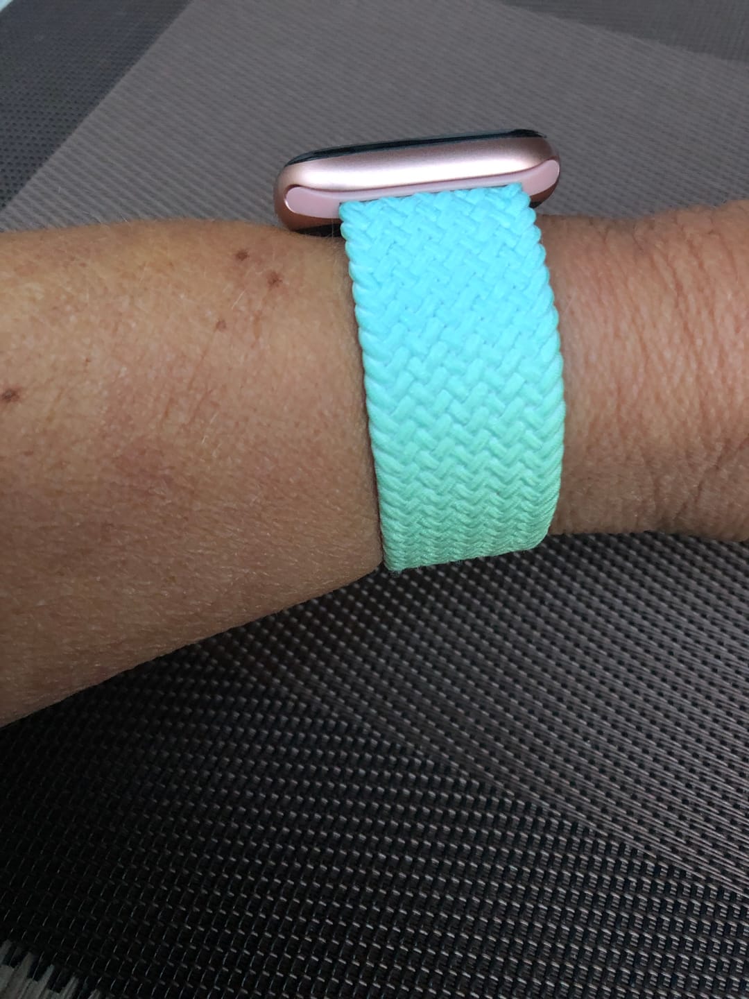 Customer photo review of Apple Watch Nylonband "Flow"