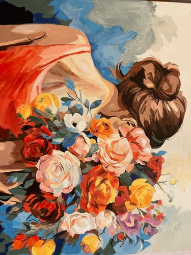 Customer photo review of Lady in Red