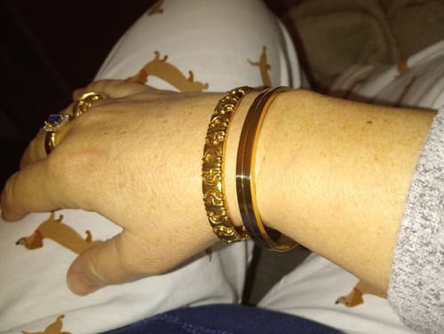Customer photo review of Bracelet Bangle