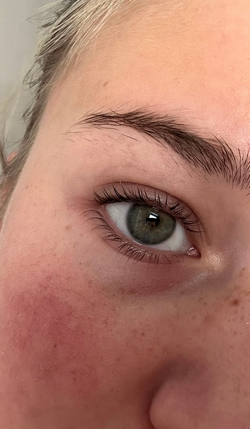 Customer photo review of SINS 'N LASHES BUNDLE