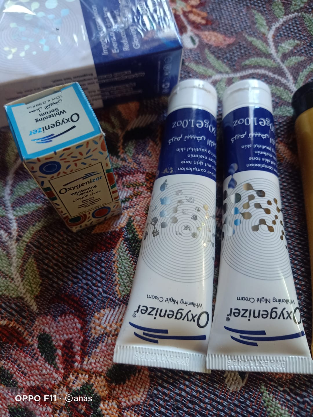 Customer photo review of Cream For Skin Whitening – Oxygenizer