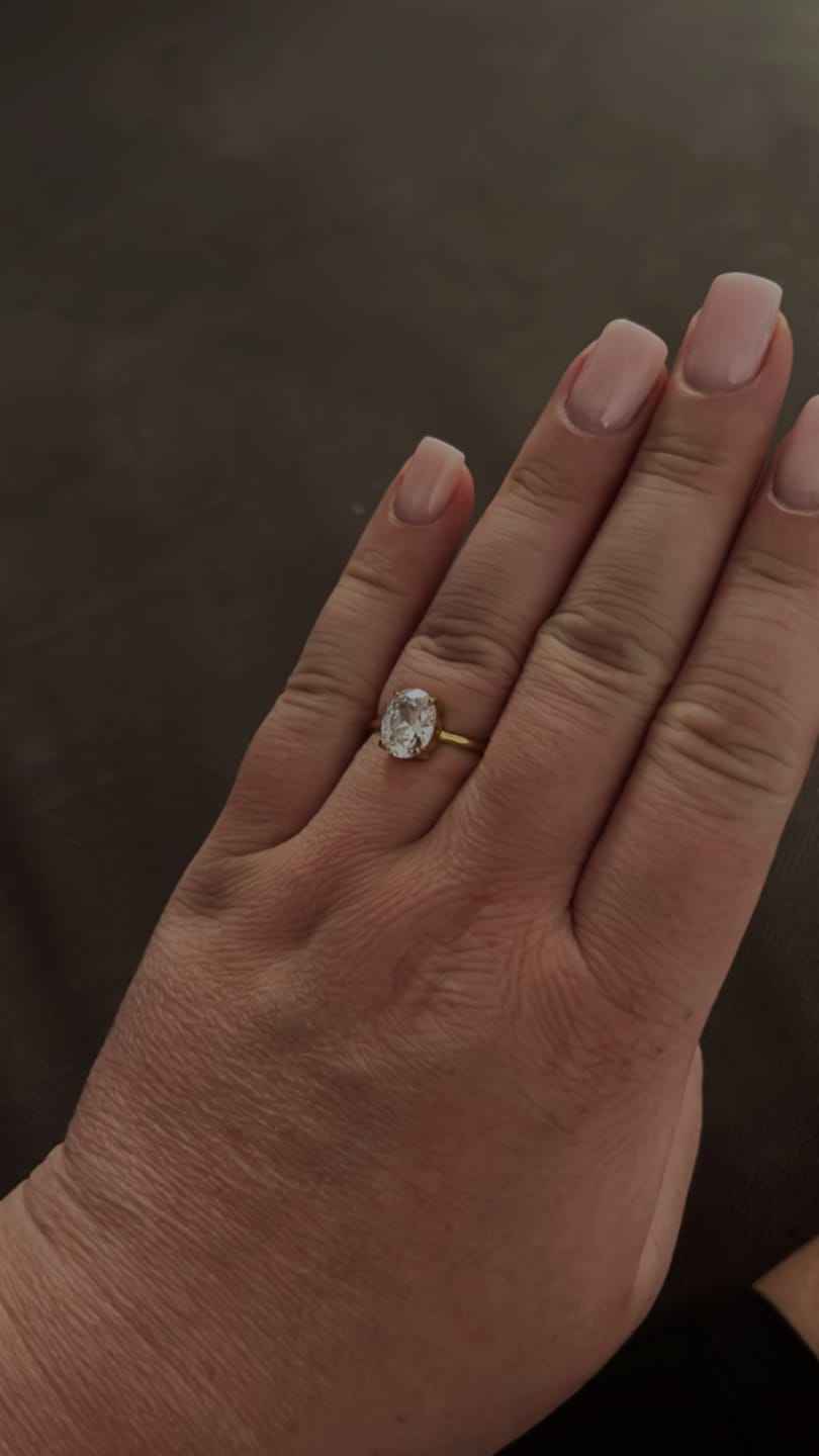 Customer photo review of Paola Ring | 18K vergoldet