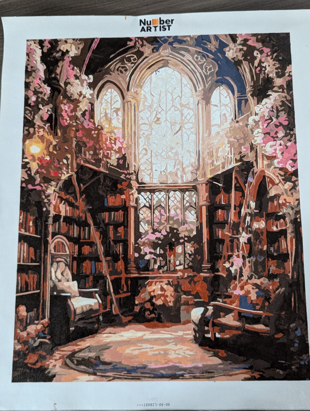 Customer photo review of Enchanted Floral Library