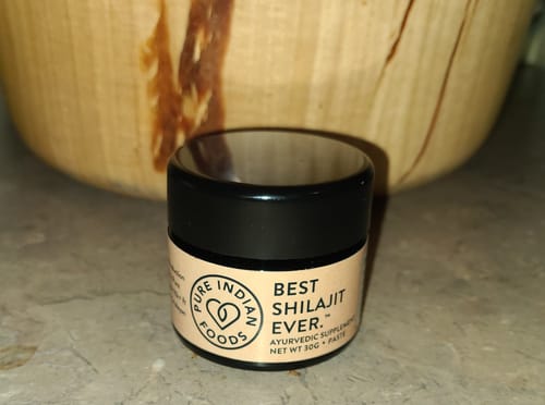 Customer photo review of Best Shilajit Ever™ - Authentic, 100% Pure Himalayan (High-Altitude, >16K ft) Black Resin Paste