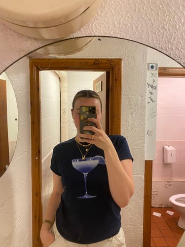 Customer photo review of 'Sweet or Sour' baby tee