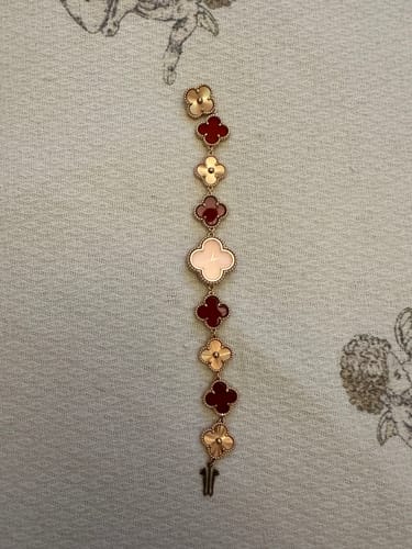 Customer photo review of SWEET ALHAMBRA PINK GOLD CARNELIAN