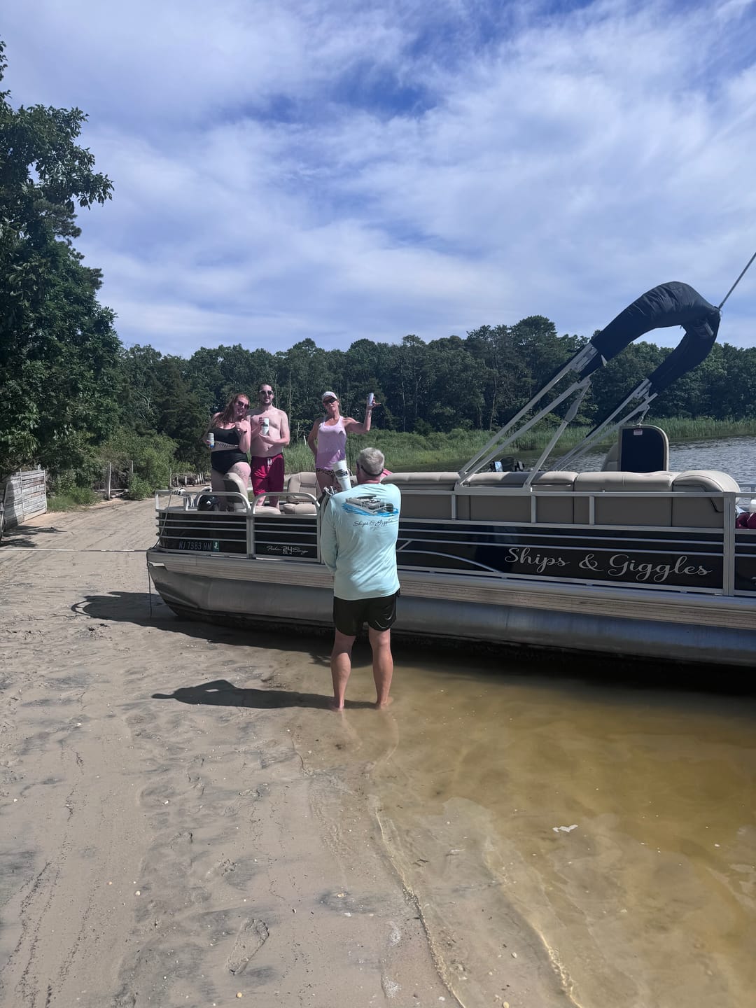 Customer photo review of Custom 20 oz. Stainless Steel Boat Tumbler