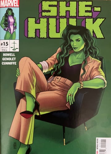 Customer photo review of She-Hulk (2022) #15