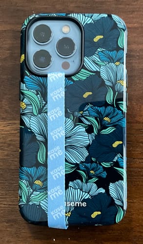 Customer photo review of Phone Loop Light Blue