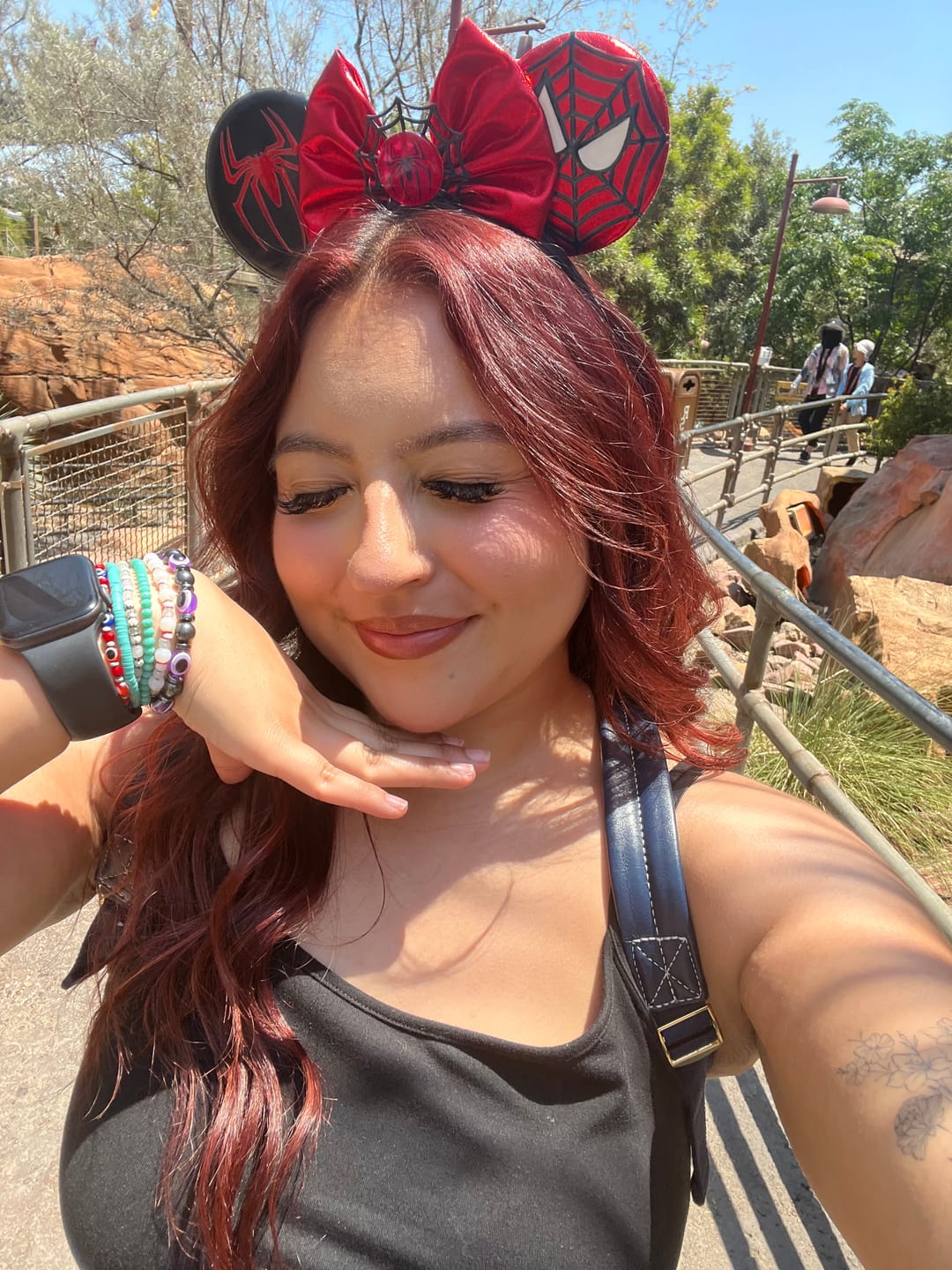 Customer photo review of Spider Mickey Ears