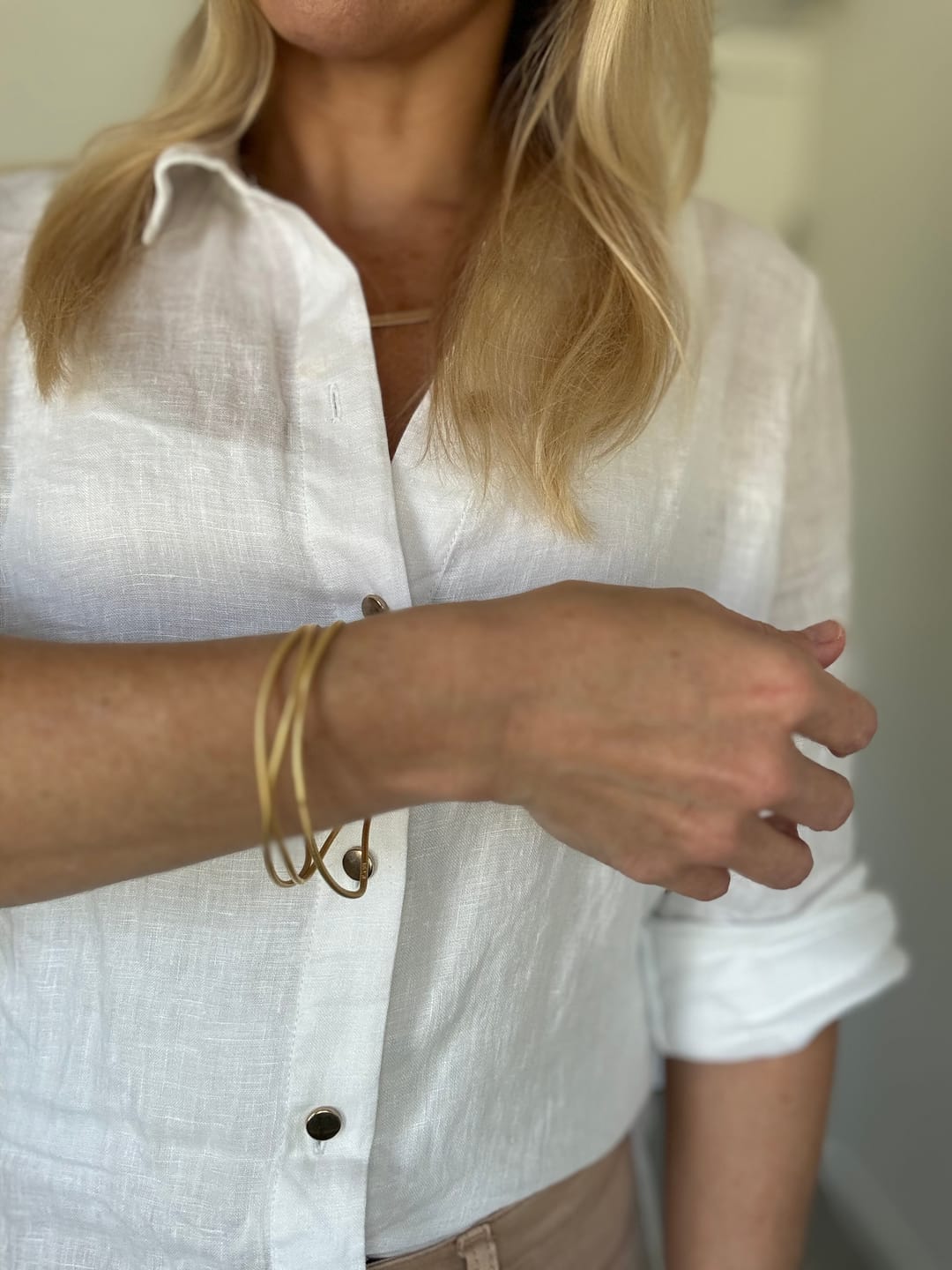 Customer photo review of MULTI BANGLE SET - GOLD