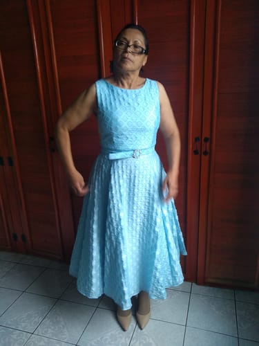 Customer photo review of Vestido - 525599 - AZU