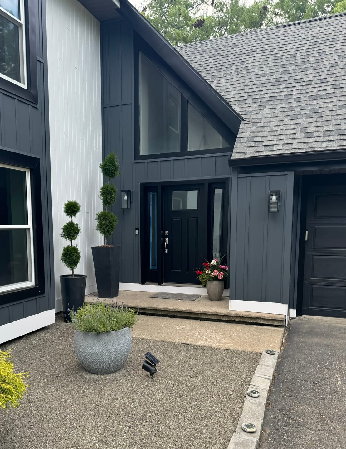 Customer photo review of Clear 1 Lite Glass and Frame Kit (Full Sidelite)