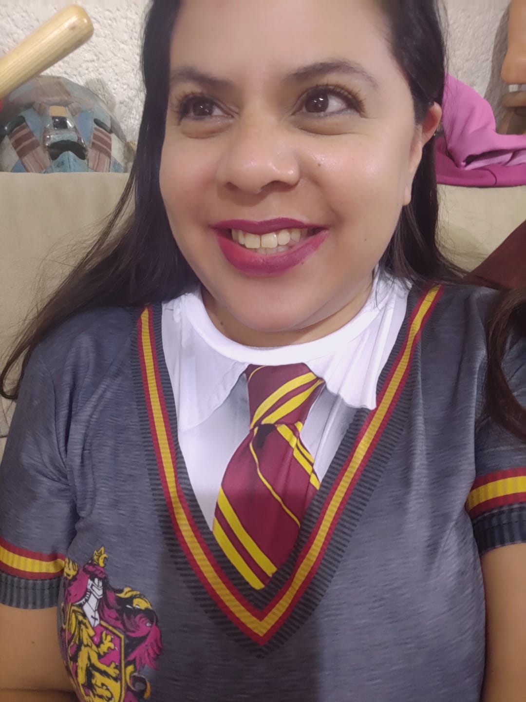 Customer photo review of Playera Pijama Uniforme Gryffindor