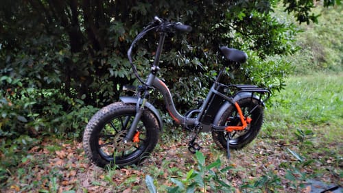 Customer photo review of Vakole Y20 Pro 20" Foldable Step-through Electric Fat Bike with 20Ah Samsung Battery Support APP
