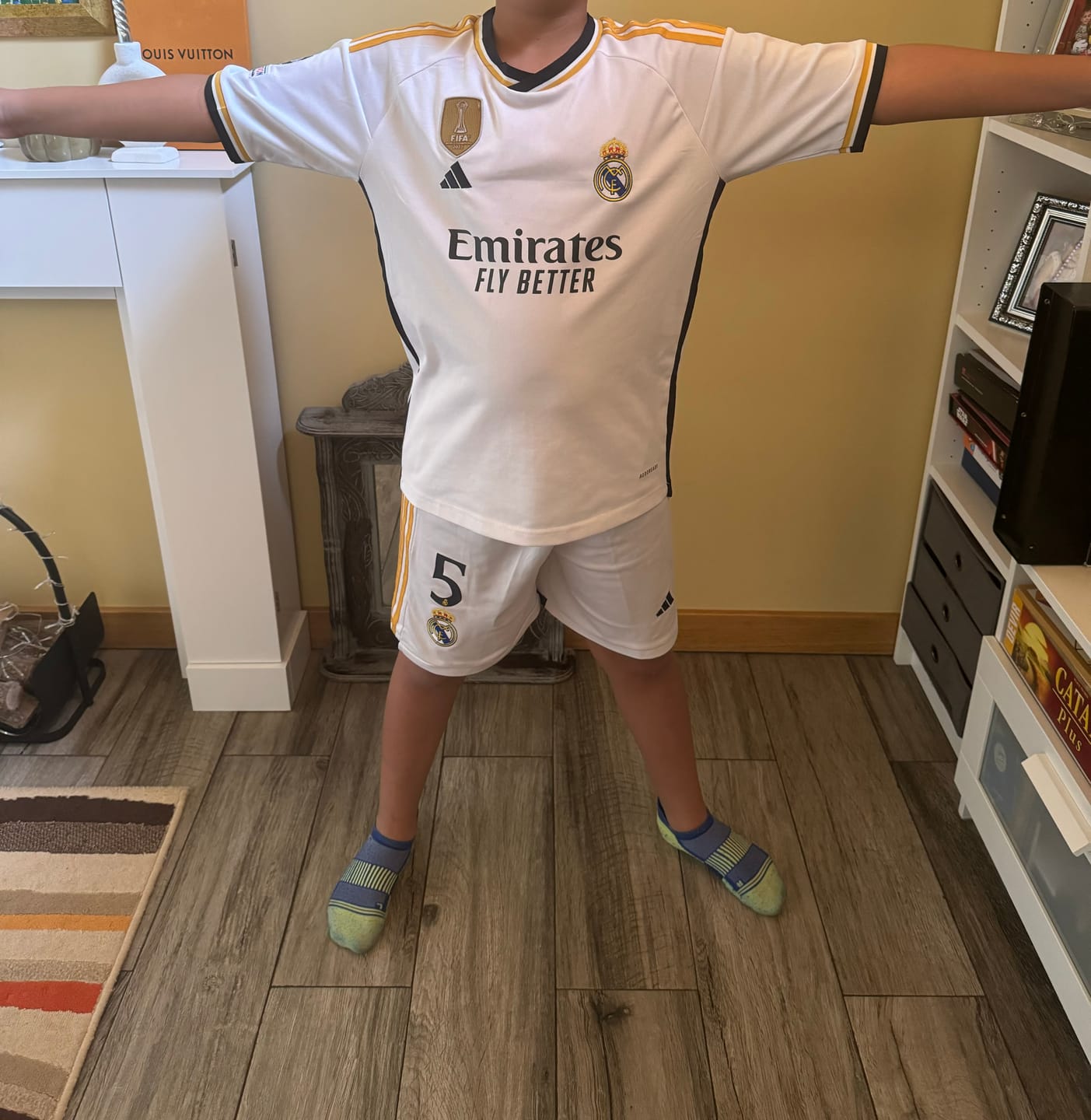 Customer photo review of Conjunto Real Madrid 23/24 - Local