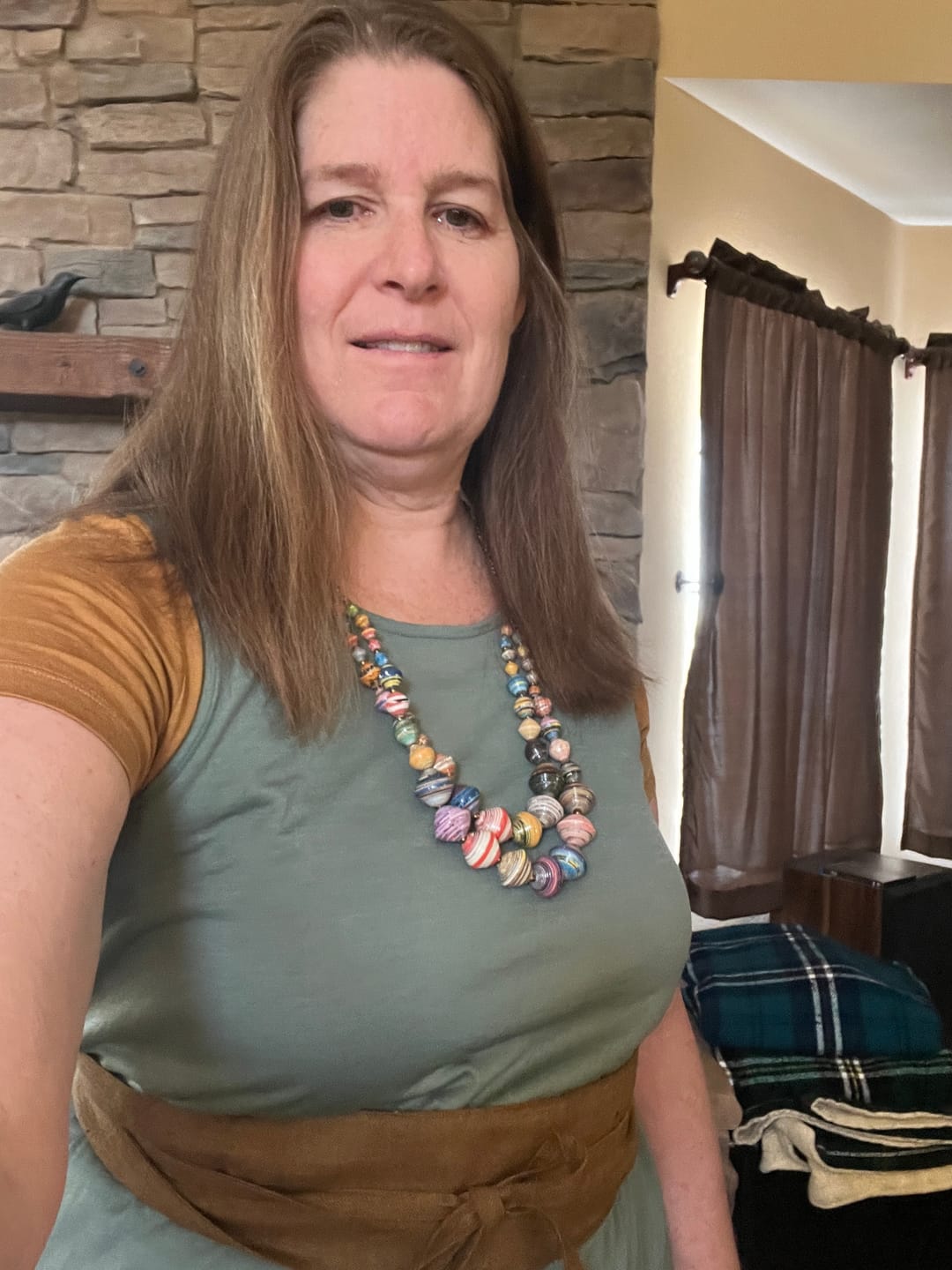 Customer photo review of NEW! Wool Obi Wrap Belt